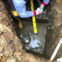 Construction d'un Mur de Soutènement en Blocs de Béton pour un Terrain en Pente Toul